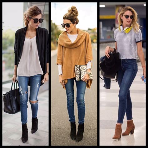 como usar botas cano curto com calça jeans